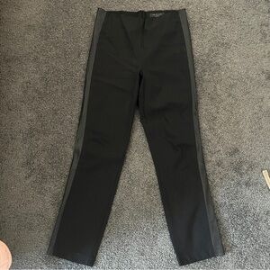 RAG AND BONE LEATHER SIDE STRIPE PANTS